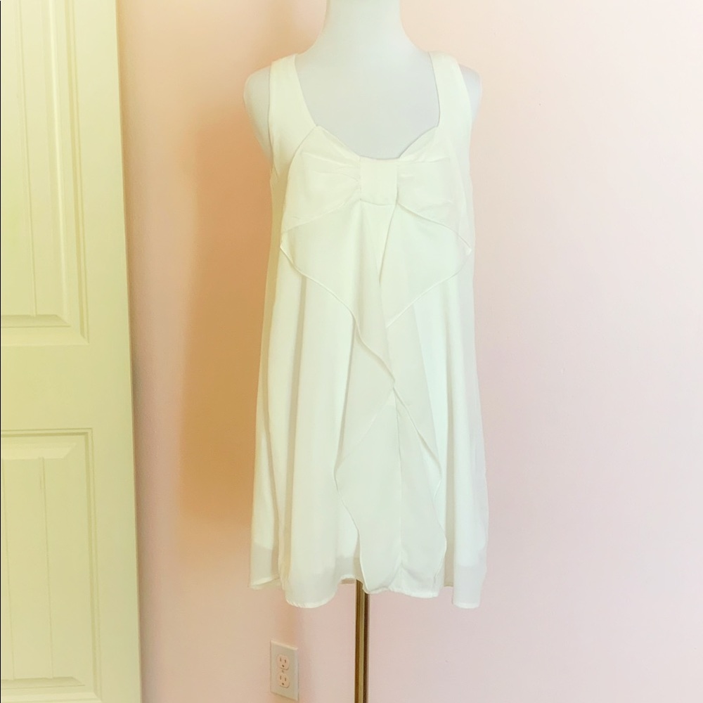 Miami White Mini Dress-Size Small